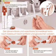 2-in-1 Women's Eyebrow and Facial Hair Removal Device