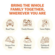 TALES 150 Conversation Cards, Family Edition, Create Meaningful Connections