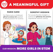 Doctor Jupiter Girls' First Science Experiments Kit for Kids Ages 4+ | Birthday Gift Ideas for Girls 4, 5, 6, 7, 8 Year Olds, Science Kits for Kids Ages 5-7, STEM Educational Toys