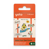 YOTO Make Your Own Cards - 5 Blank Audio Cards for Kids, All Ages | Record your own stories, music, podcasts, birthday, messages | 5 blank cards for Yoto Player and Mini | creative gift