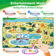 Timetome 500 Words Sound Book for Kids | Interactive Educational Toy with 23 Themes, Touch Activated Audio Book for Vocabulary Development and Early Education