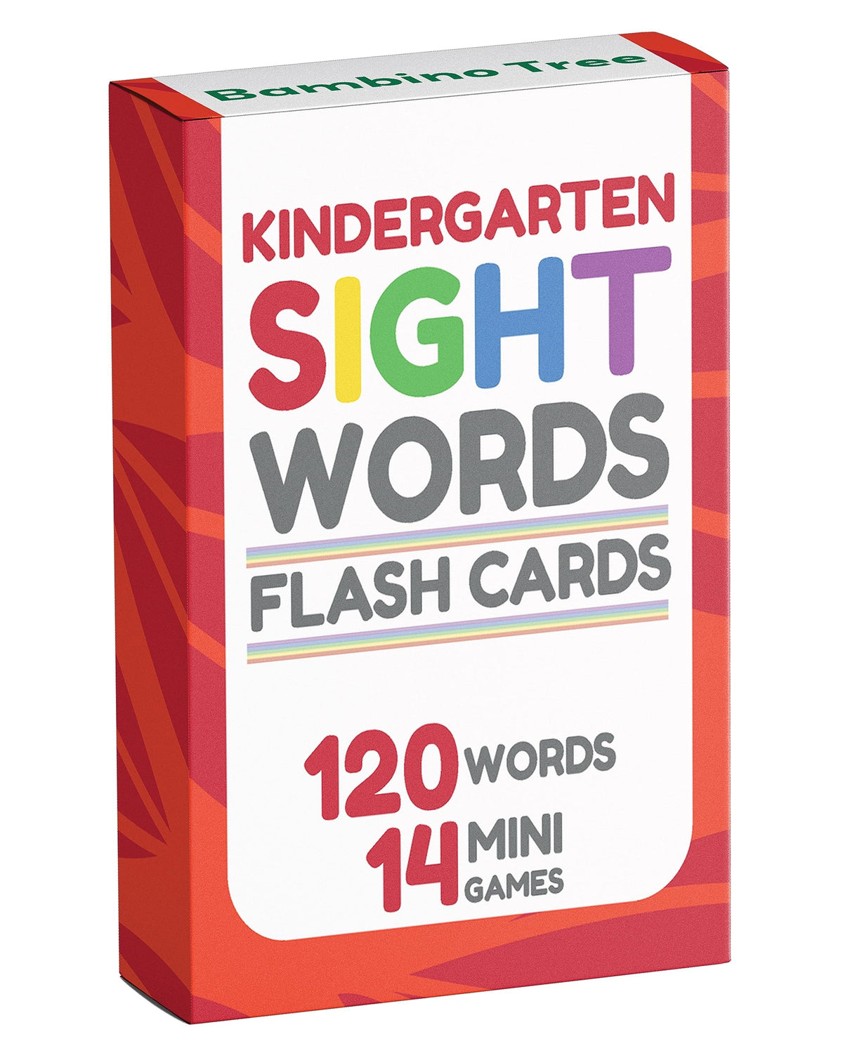 Sight Words Flash Cards Kindergarten | 120 High Frequency Words from Dolch's and Fry's Lists for 4-6 Years