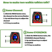 Retevis RT628 Walkie Talkies for Kids, Toys for 6-12 Year Old Girls Boys | Outdoor Camping Hiking Games, Birthday Gift, Kids Walkie Talkies Easy to Use, Keypad Lock, 22 Channels 2 Way Radio Toy