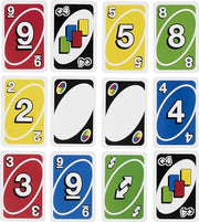 Mattel Games Giant UNO Card Game, Ages 7+, Players 2-10 | Oversized Classic UNO Deck With Customizable Cards for Bigger Game Play, Color Blind Accessible