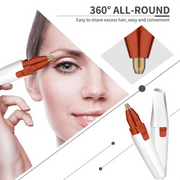 2-in-1 Women's Eyebrow and Facial Hair Removal Device