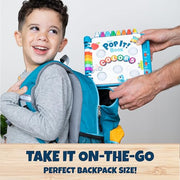 Chuckle & Roar Pop It Book, Colors, English & Spanish, Quiet Mode, 1–4+ | English & Spanish Color Toddler Learning Toys, Quiet Mode Option, Sturdy Plastic Sensory Toys, Busy Book for Toddlers 1-3