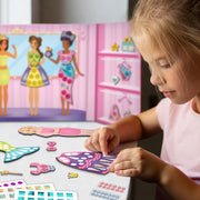 Imagimake DIY Magnetic Dress-Up Princess, 30 Magnetic Dresses & Accessories | Pretend Play Magnetic Toys for Kids, Interchange & Create Unlimited Outfits, Gift for Girls Ages 3,4,5,6,7,8 Years Old