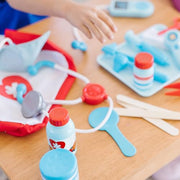 Melissa & Doug Get Well Doctor Kit, 25-Piece Toddler Doctor Play Set, Realistic Pretend Play Toys & Accessories, Preschool Toys for Girls & Boys Ages 3+