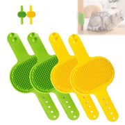 🔥Flash Sale⚡ Cat Self-Grooming Strap: Brush, Massage & De-Shed in One