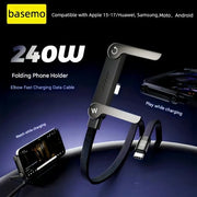 🎉 240W Super Fast Charging 360° Rotating Invisible Stand