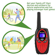 Retevis RT628 Walkie Talkies for Kids, Toys for 6-12 Year Old Girls Boys | Outdoor Camping Hiking Games, Birthday Gift, Kids Walkie Talkies Easy to Use, Keypad Lock, 22 Channels 2 Way Radio Toy