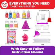 Doctor Jupiter Girls' First Science Experiments Kit for Kids Ages 4+ | Birthday Gift Ideas for Girls 4, 5, 6, 7, 8 Year Olds, Science Kits for Kids Ages 5-7, STEM Educational Toys