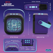 Kpop Demon Hunters Bluetooth Karaoke Machine for Kids (One Microphone)