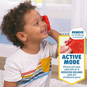 Sesame Street Learn with Elmo Pretend Play Phone by Just Play | Learning and Education, Holiday Stocking Stuffers, Gifts, Presents, Kids Toys for Ages 2 Up