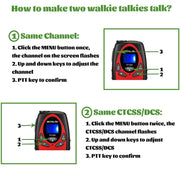 Retevis RT628 Walkie Talkies for Kids, Toys for 6-12 Year Old Girls Boys | Outdoor Camping Hiking Games, Birthday Gift, Kids Walkie Talkies Easy to Use, Keypad Lock, 22 Channels 2 Way Radio Toy