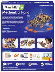 Smartivity Robotic Mechanical Hand STEM Toy for Kids 8-14 | Parents' Choice Award Winner | Superhero STEM Toy | Birthday Gift for Boys & Girls Ages 8,9,10,11,12,13,14